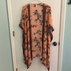 Xhiliration Coral duster